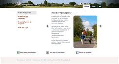 Desktop Screenshot of fodsporet.dk